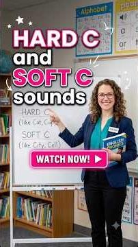 Do You know the Hard and Soft sounds of the letter “c” #englishlearning #dailyenglish #grammar