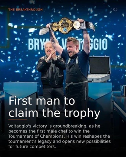 Maryland chef makes history at Food Network