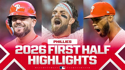 Philadelphia Phillies: 2026 First Half Highlights (Ft. Schwarber, Harper, Sánchez, Luzardo & MORE!)