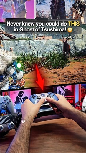 This PS5 Controller Detail in Ghost of Tsushima Is INSANE! 😳 #ghostoftsushima #ps5