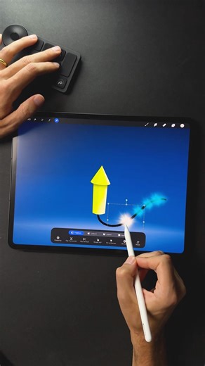Best Fireworks Animation 🤩 #procreate #animation