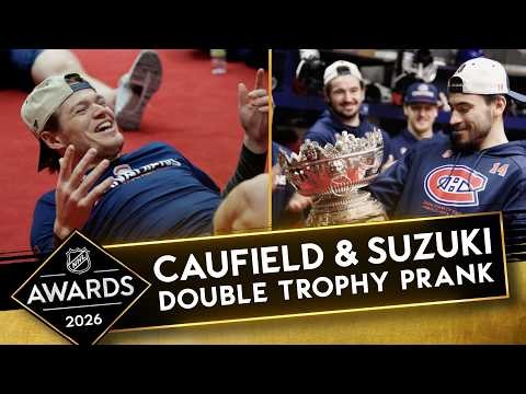 Suzuki, Caufield Duped with Selke, Lady Byng Trophies