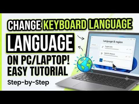 How To Change Keyboard Language Preferences In Your PC/Laptop 