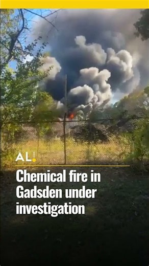 Chemical fire in Gadsden under investigation