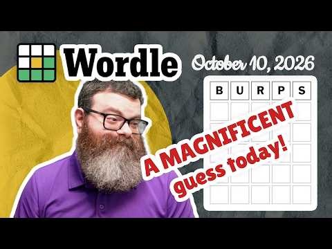 Dodged | Wordle #1939 (October 10, 2026)