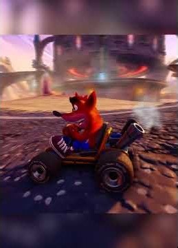 CTR Maps Details | Desert Storm "ASMR" #crashbandicoot #shorts