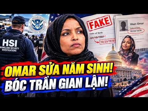 BREAKING: Evidence emerges that Ilhan Omar's staff altered her birth year, HSI exposes immigratio...