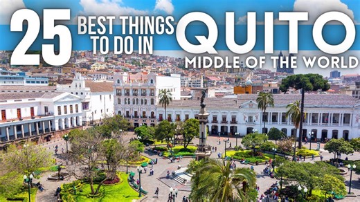 Best things to do in Quito Ecuador 4K