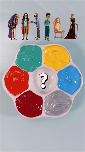 Guess The Final Color🎨Wildwood Movie（part 09)#colors#art#paint#mixing#asmr#mixingcolors#colormix