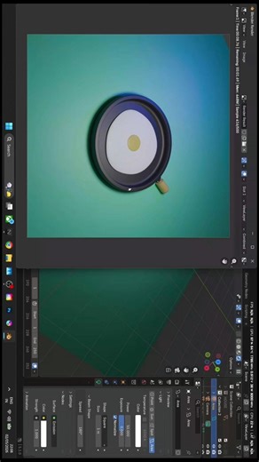 Practice 3D Modeling #blender #lowpoly #pintrest #3d