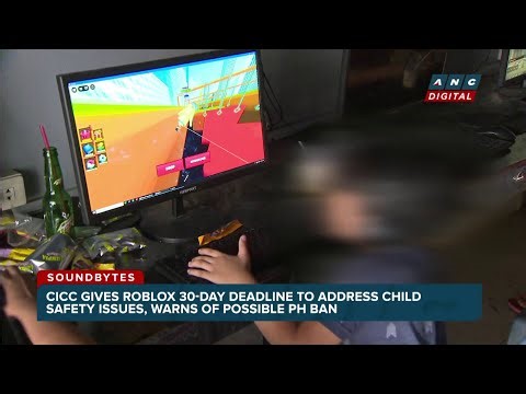 CICC flags cybercrimes conducted through Roblox such as child exploitation, drug trafficking | ANC