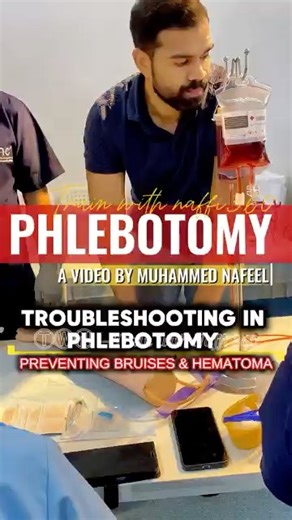 Phlebotomy in Action 🩸 | Learn to Draw Blood the Right Way!