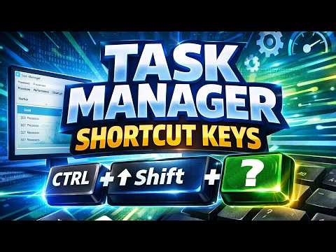 Task Manager Short Cut Keys Windows 11