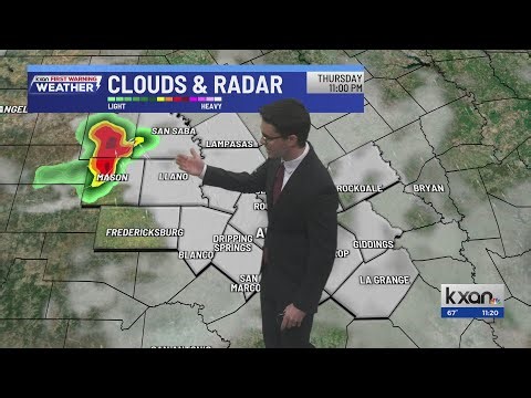 Isolated showers and storms, warming up | KXAN Weather Forecast (Apr. 22)