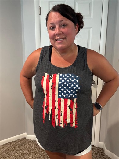 Watch My thoughts on this Patriotic tank top! on Amazon Live