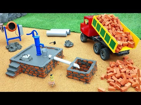 Diy diorama making mini motor water pump science project | how to make | @sanocreator