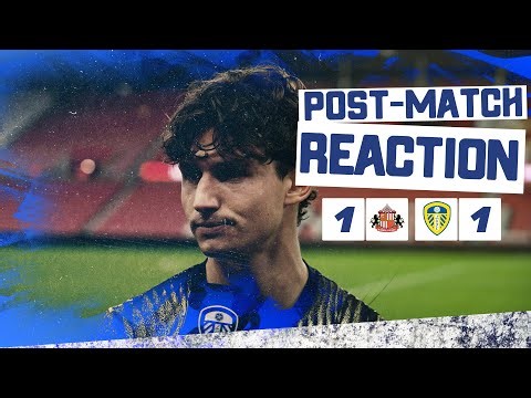 “An amazing team goal” | Brenden Aaronson | Sunderland 1-1 Leeds United