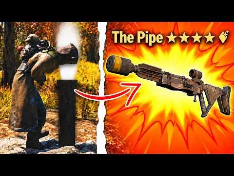 Most Fallout 76 Players NEVER KNEW Sniffing This Pipe Gets You a SECRET WEAPON…