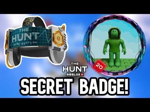 The Hunt: Roblox 20 - HOW TO GET THE SECRET BADGE/ITEM IN GROW A GARDEN