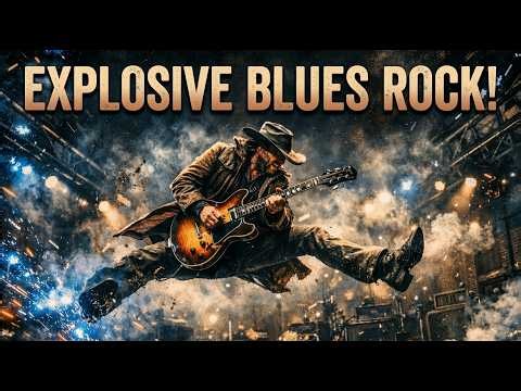 Jimi Hendrix, ZZ Top, Eric Clapton, SRV, Led Zeppelin – Classic Blues Rock Guitar Fire