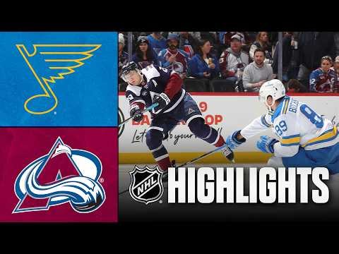 Blues vs. Avalanche | NHL Highlights | April 05, 2026