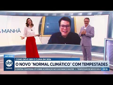 O que esperar do clima em 2026? Meteorologista traz previsões para o Brasil | #NewsManhã