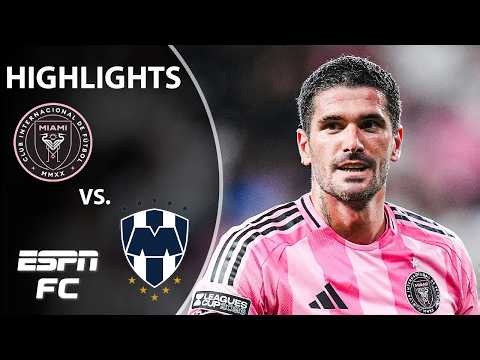 Inter Miami vs. C.F. Monterrey | Leagues Cup Highlights | ESPN FC