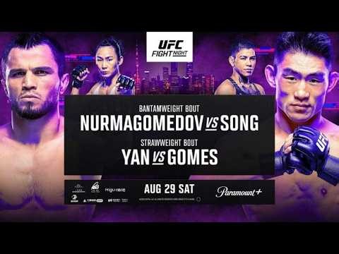 UFC SHANGHAI LIVE NURMAGOMEDOV VS SONG LIVESTREAM & FULL FIGHT COMPANION