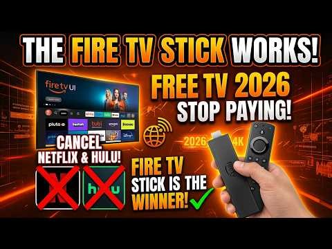 THE BEST TV APP FOR FIRESTICKS | NEW 2026 FULL set up Guide | Always Working A...
