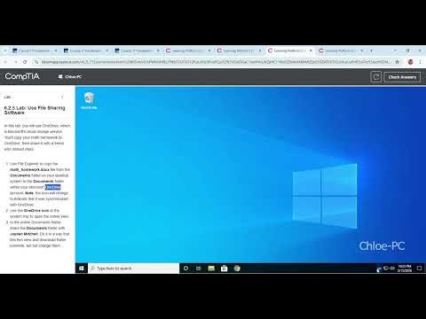 CompTIA 6.2.5 Lab: File Sharing Software