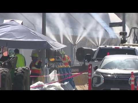 Boyle Heights odors persist despite food cleanup after Lineage warehouse fire