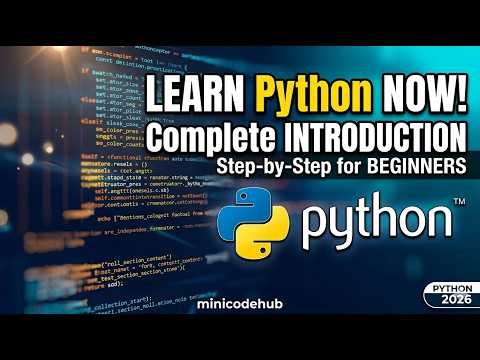 Day 1 (Learn Python to Get Hired: 2026 Introduction & Roadmap)