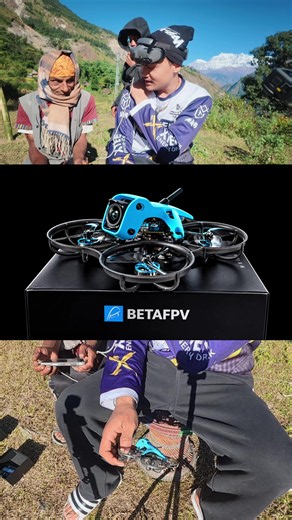 EP-3 FPV Drone Flight at MRB Village — BetaFPV in Nepal
