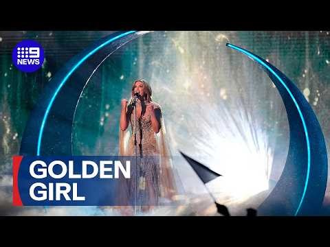 Delta dazzles at Eurovision; Australia through to grand final | 9 News Australia