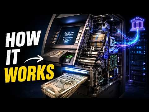 How Does an ATM Actually Give You Money?