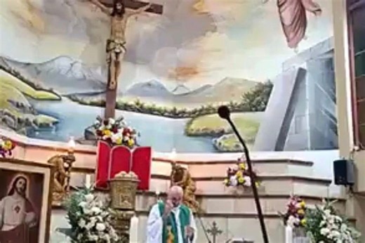 Priest Killed During Service as Giant Cross Falls on Him in Front of Worshippers