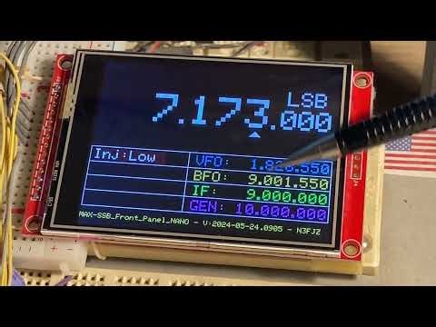 Build this Arduino Nano front Panel to control your Bitx like rigs.
