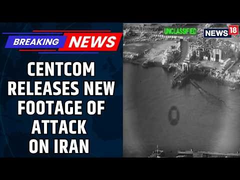 US Military’s New Weapon: CENTCOM Releases Footage of Sea Drone Strike on Iran Facility | News18
