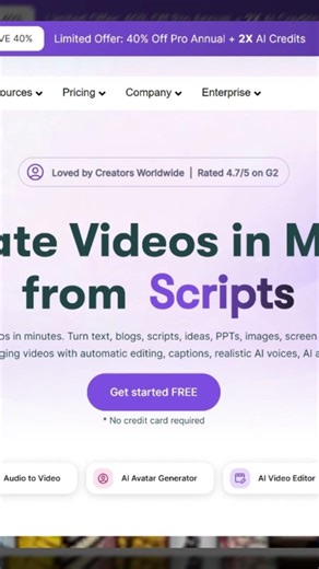 Free Video Generator AI from Text 😱 | AI Video Generator Free (No Editing Needed) 2026