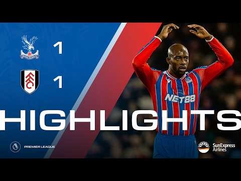 MATETA BOOM! 💥 | Crystal Palace 1-1 Fulham | Premier League Highlights
