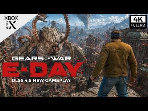 Gears of War: E-Day New DLSS 4.5 Gameplay | Xbox Exclusive Gears of War Game Looks INSANE