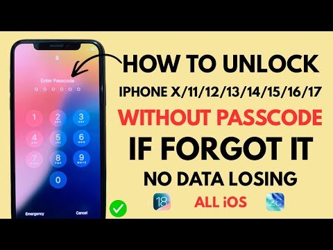 How to Unlock iPhone X/11/12/13/14/15/16/17 Without Passcode if Forgot it | No Data Losing
