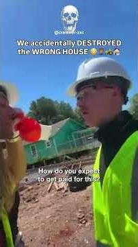 Worst Day On The Job EVER! 🤦‍♂️🏚️| EPIC #workfail #comedy #funny #fail #bruh #memes #shorts #destroy