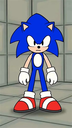 🍿 Transformation Sonic into Knuckles (Sonic the Hedgehog 4 Animation) #sonic #shorts #roblox
