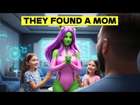 He Was Just a Lonely Human… Until His Daughters Brought Home a Beautiful Alien Woman! | Galaxy HFY