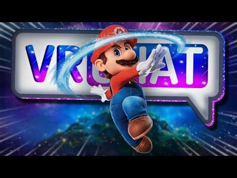 MARIO SAVES THE DAY IN VRCHAT! | The Super Mario Galaxy Movie - Funny moments -