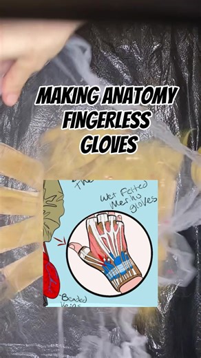 So when I posted this earlier this year, a bunch of people asked if I could make them some and while that’s possible for me to do, it’s really difficult and it can’t be as good because can’t make them to the exact size of their hands. SO I’ve finally made a tutorial because you’ll end up with much nicer (and much less expensive) gloves if you make your own. Tutorial is up on my Patreon, link in bio or comment and I’ll dm you the link. #needlefelting #wetfelting #anatomy #fiberart #wearableart