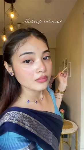 How to Apply Eye Liner: Simple Tamil Song Tutorial