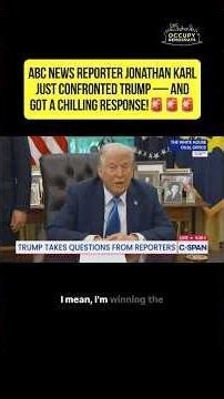 Top ABC News reporter CONFRONTS Trump!🚨🚨🚨