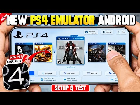 🔥 Play PS4 Games On Android 2026! BachataS4 Emulator Full Setup & Gameplay | PS4 Emulator Android